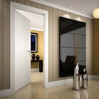 Kit Porta De Madeira Para Drywall 210x60cm Lisa Primer Esquer