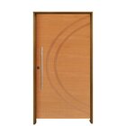 Kit Porta De Madeira Pivotante 210x102cm Batente 14cm Fechadu