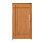 Kit Porta De Madeira Pivotante 210x110cm Batente 14cm Fechadu