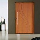 Kit Porta De Madeira Pivotante 210x120cm Batente 14cm Fechadu