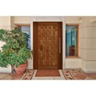 Kit Porta De Madeira Pivotante 210x120cm Batente 14cm Fechadu