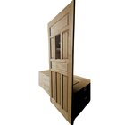 Kit Porta De Madeira Postigo 210x82cm Batente 16cm Eco Unipor