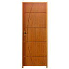 Kit Porta De Madeira Semi-oca Belíssima 5 Rodam Padrão Imbuia