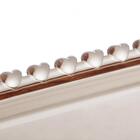 Kit Porta De Madeira Semi-oca Belíssima 6 Rodam Padrão Imbuia