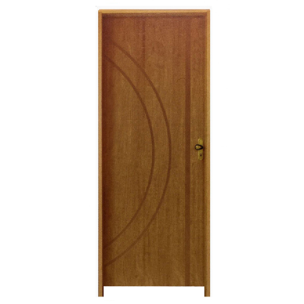 Kit Porta De Madeira Semi-oca Concept 10 Rodam Padrão Imbuia