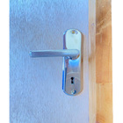 Kit Porta De Madeira Semi-oca Lisa Rodam Mescla - Lado Direit