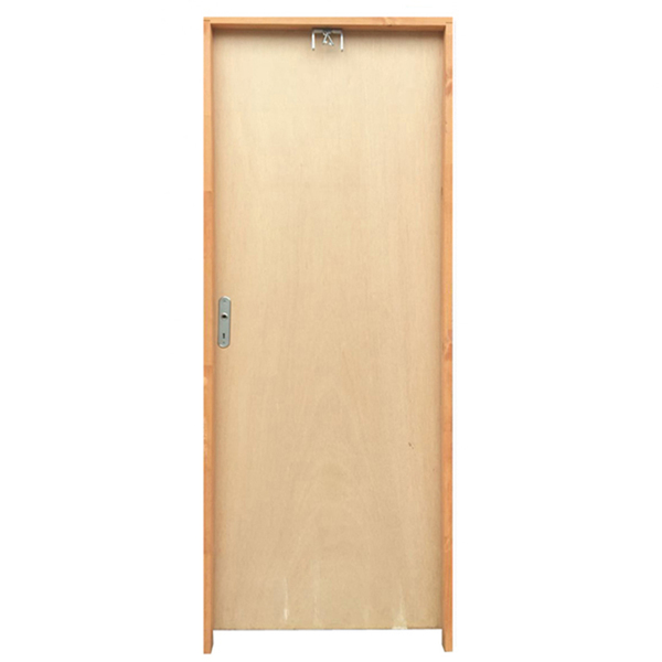 Kit Porta De Madeira Semi-oca Lisa Rodam Mescla - Lado Direit