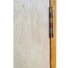 Kit Porta De Madeira Semi-oca Lisa Rodam Mescla - Lado Esquer