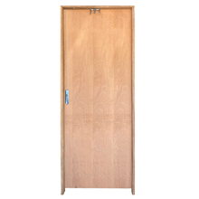 Kit Porta De Madeira Sólida Lisa Rodam Padrão Curupixá - 2.10