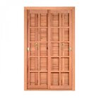 Kit Porta De Madeira Veneziana 216cmx180cmx14cm Pe521 Esel Na