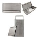 Kit Porta Esponja Pia Cozinha + Lixeira Gourmet 5 Litros