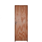 Kit Porta Lisa De Madeira Mescla 70 X 2.10 Batente Ecológico