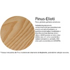 Kit Porta Lisa De Madeira Mescla 92 X 2.10 Batente Ecológico