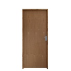 Kit Porta Lisa De Madeira Padrão Imbuia 72 X 2.10 Batente Eco