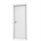 Kit Porta Lisa Madeira de Giro Direito|Esquerdo Branco 210x60cm Colméia com Batente Regulável 7,5 a 16cm Elo Concrem