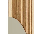 Kit Porta de Madeira Pivotante Direito e Esquerdo Fendi 210x110cm com Batente 12cm Vivace Plus Artens