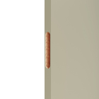 Kit Porta de Madeira Pivotante Direito e Esquerdo Fendi 230x100cm com Batente 12cm Vivace Plus Artens