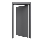 Kit Porta de Madeira Pivotante Direito e Esquerdo Urban 210x110cm com Batente 12cm Vivace Plus Artens