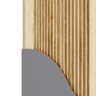 Kit Porta de Madeira Pivotante Direito e Esquerdo Urban 210x110cm com Batente 12cm Vivace Plus Artens