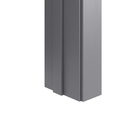 Kit Porta de Madeira Pivotante Direito e Esquerdo Urban 230x110cm com Batente 12cm Vivace Plus Artens