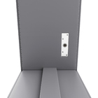 Kit Porta de Madeira Pivotante Direito e Esquerdo Urban 230x110cm com Batente 12cm Vivace Plus Artens