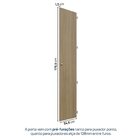 Kit Porta Módulo 70cm X 179,5cm Frame Cabecasa Madeiramadeira