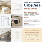 Kit Porta Módulo 70cm X 39,5cm Frame Cabecasa Madeiramadeira