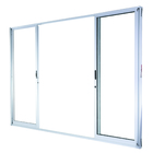 Kit de Porta Montada de Correr Lisa de Alumínio 2,15x3,00m 3A Alumínio