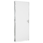 Kit de Porta Montada de Giro Decorada de Aço Pintado Mista Duraplac 2,15x0,85m Lucasa Premium