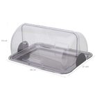 Kit Porta Pão E Porta Frios Aço Inox Tampa E Pinça - Forma