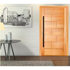 Kit Porta Pivotante 108x215cm Belga Tauari Mapaf Marrom Claro