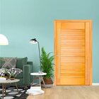 Kit Porta Pivotante 110x215cm Suica Tauari Mapaf Marrom Claro