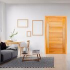 Kit Porta Pivotante 130x215cm 3b Tauari Mapaf Marrom Claro