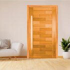 Kit Porta Pivotante 130x215cm Roma Tauari Mapaf Marrom Claro