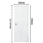 Kit Porta Pronta 210x102cm Drywall Abertura Esquerdo Gdoor Br