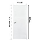 Kit Porta Pronta 210x62cm Colmeia Abertura  Gdoor Abertura Di