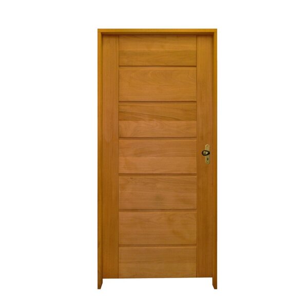 Kit Porta Pronta Maciça 210x72cm Externa Esquerdo  Hale Esqua