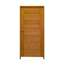 Kit Porta Pronta Maciça 210x92cm Externa Direito  Hale Esquad