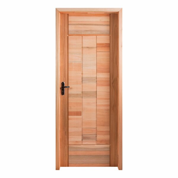 Kit Porta Pronta Maciça 214x87cm Eucalipto Direita Pm97 Cruze