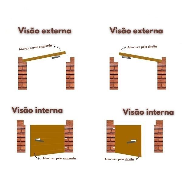Kit Porta Pronta Pontal - Madeira Maciça - Angelim Abertura:e