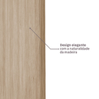 Porta com Batente de Giro 12 a 19cm Sarrafeada Lisa Lacca Touch Marfim Direito ou Esquerdo 2,10x0,90m Concrem Wood