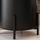 Kit Porta Toalha Bancada E Lixeira 6l Lovell Banheiro Cozinha