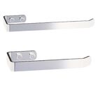 Kit Porta Toalha De Rosto E Papel Higiênico Cromado Un.plus