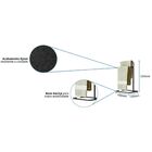 Kit Porta Toalha Suporte Papel Higiênico Lixeira Level Preto