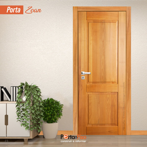 Kit Porta Zoan 84,5cm Larg X 215cm Alt Abertura Lado Direito