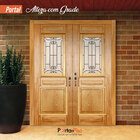 Kit Portal Duplo Alteza Com Grade Mapaf 130x215cm