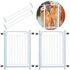 Kit Portão Grade De Segurança Com Extensor De 10 Cm Para Port