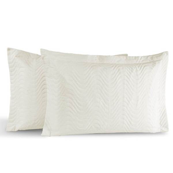 Kit Portas Travesseiros Silver Percal 180 Fios 50cm X 70cm 2