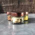 Kit Pote De Vidro Pianezza - Tampa Em Metal Rosé 100ml Quanti