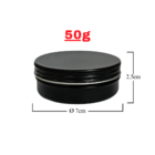 Kit Pote Lata De Alumínio Multiuso - Bronze - Vela, Cosmético